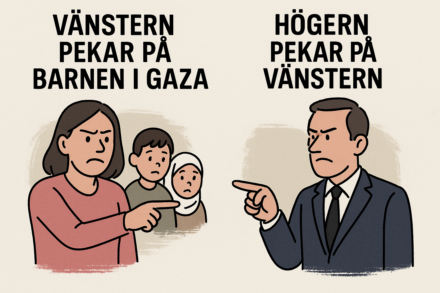 Rivsår, offerkoftor och antisemitismanklagelser, KD:s moraliska haveri i Bryssel & blod på händerna.