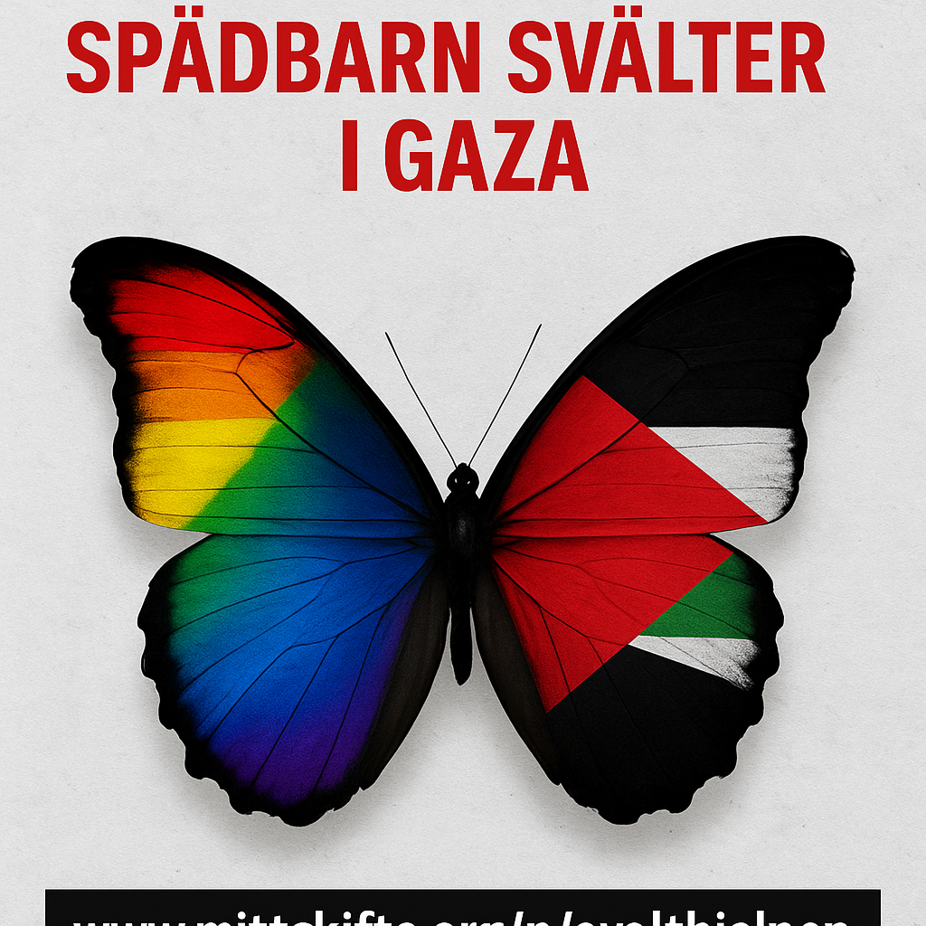 KU-anmäl regeringen, barn svälter i Gaza