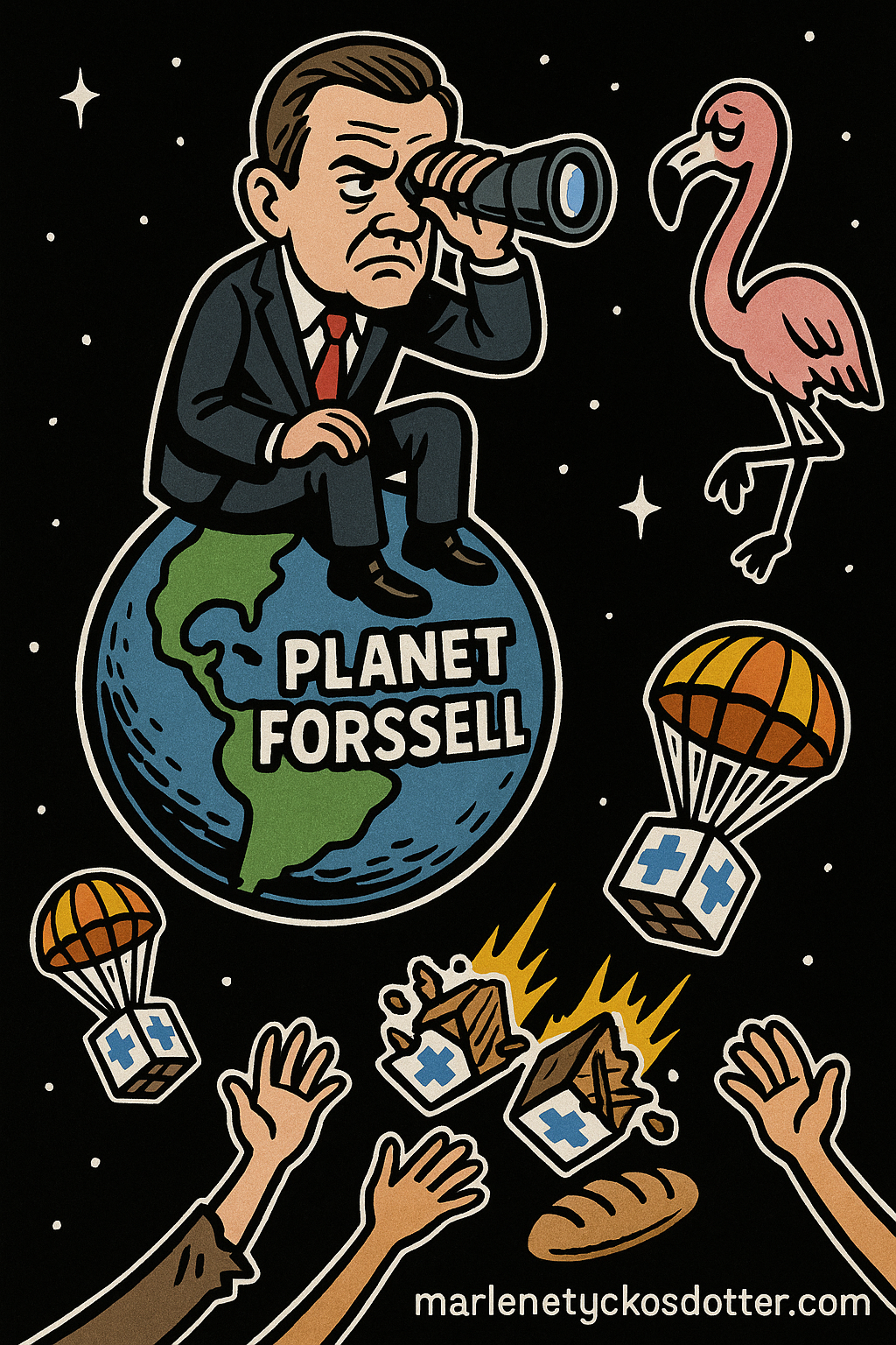 Planet Forssell, mörka minnen & motstånd. Sju nya inlägg