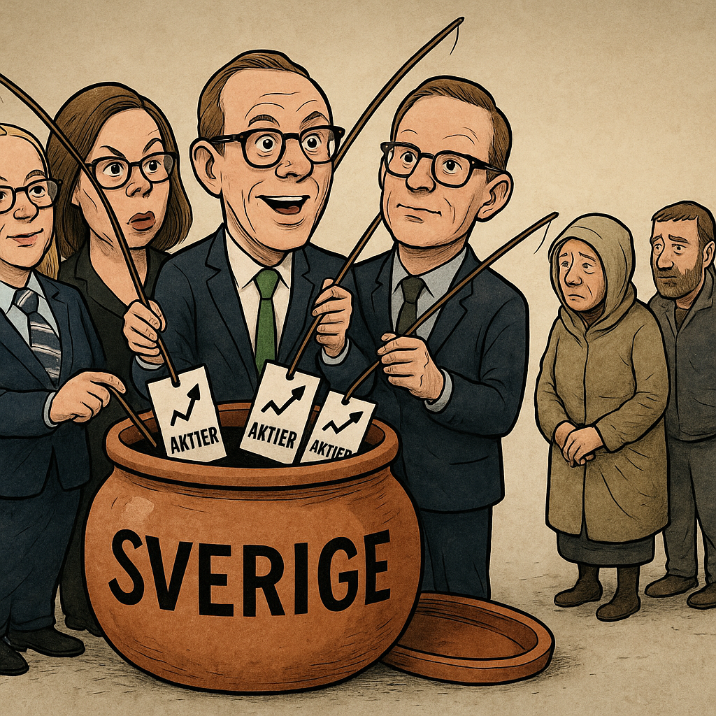 När ministrar spelar aktiebörs är det vi som får betala priset