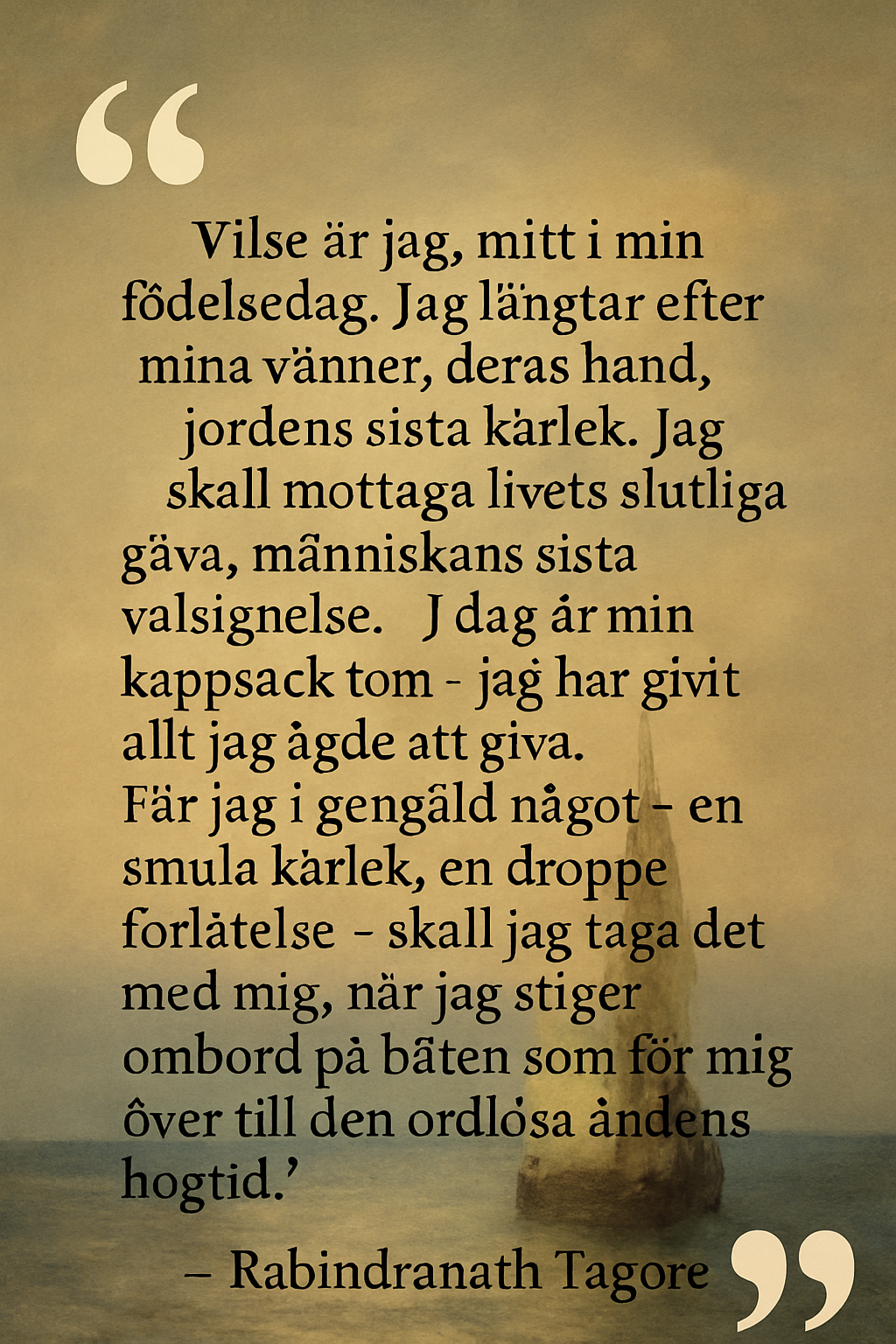 Hyllning till överläkare Solveig Nilsen. Öppet personligt brev.