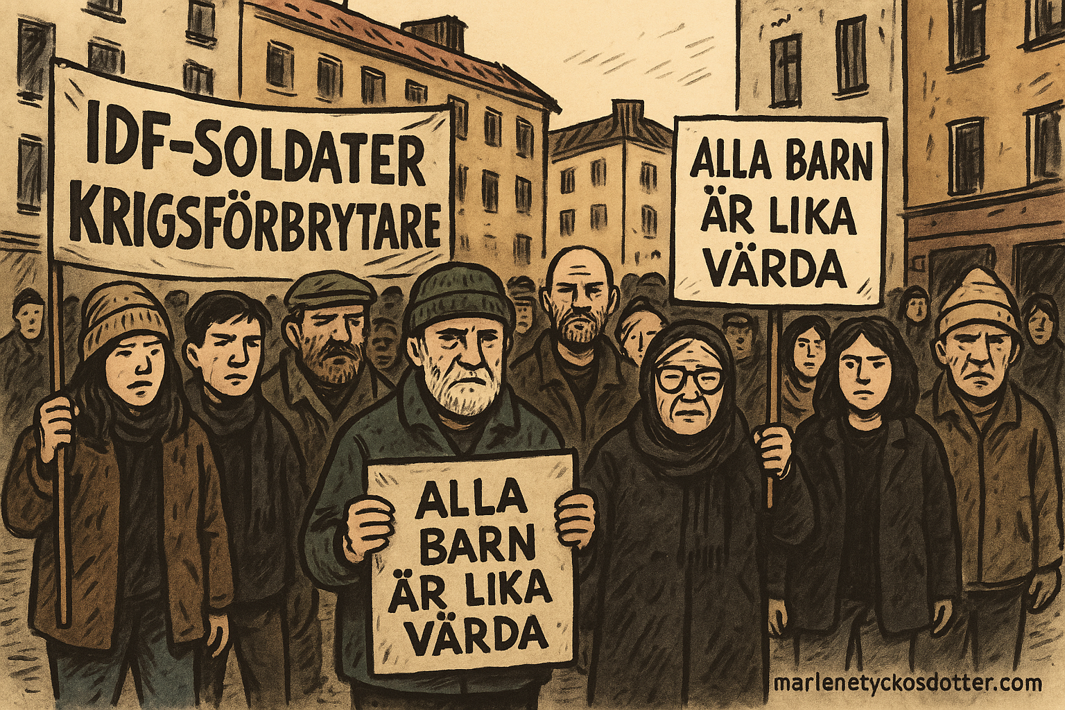 När makten skyddar krigsförbrytare och demoniserar solidaritet