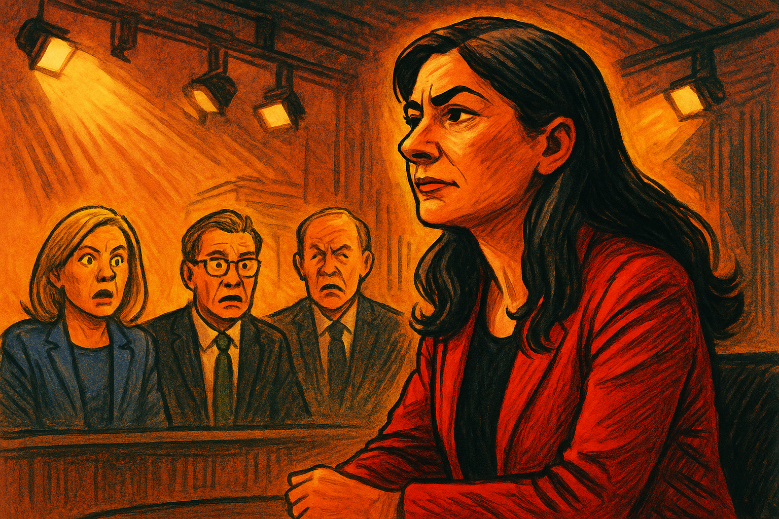 Nooshi tar ingen skit