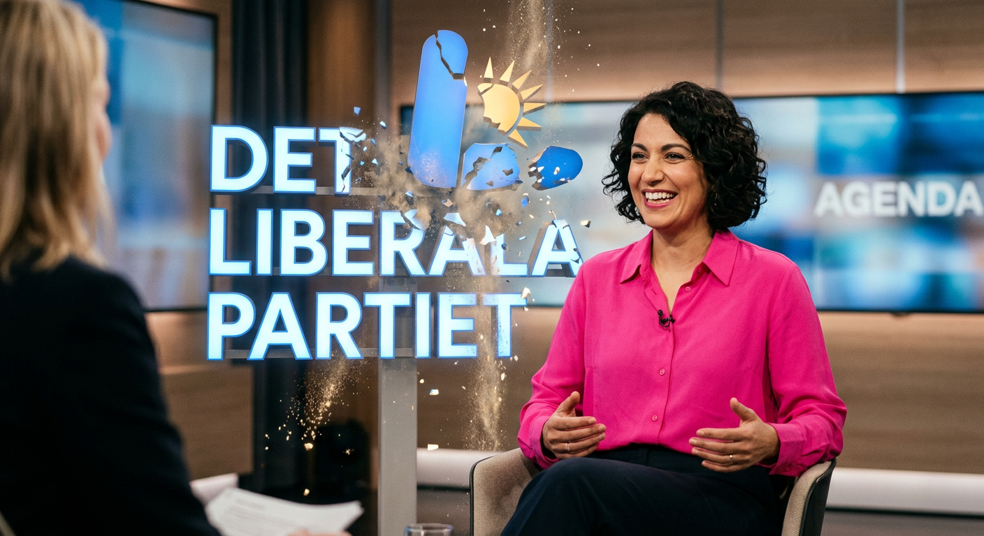 Liberalerna i Agenda ikväll.