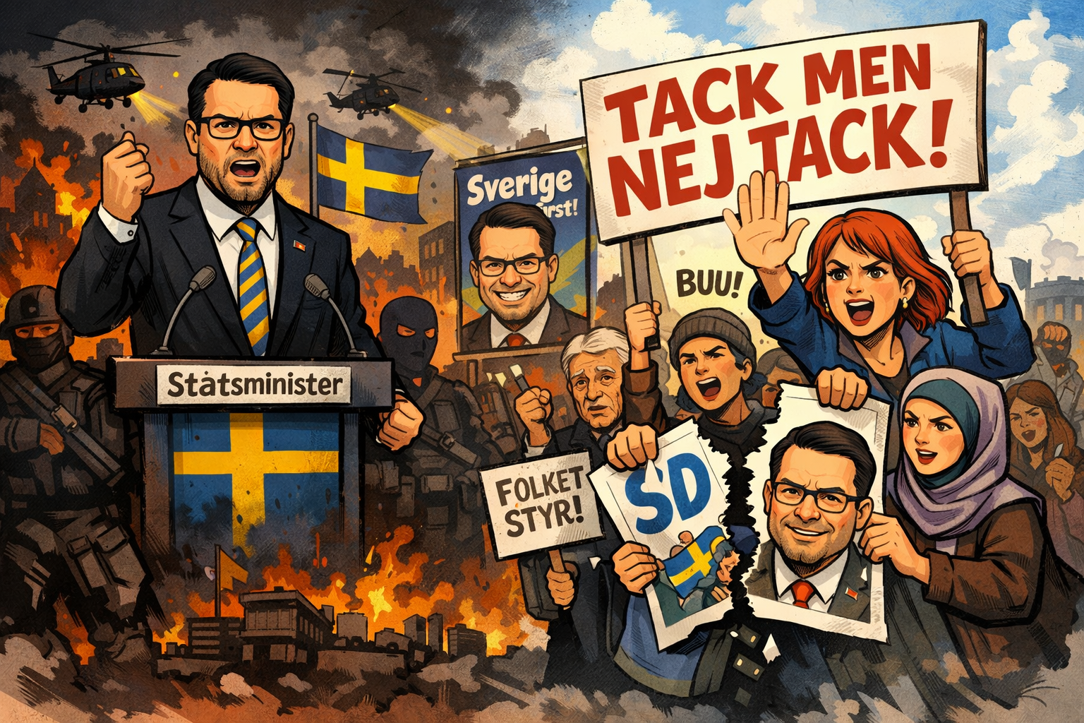 Det är Åkesson som har den strategiska makten, inte Kristersson