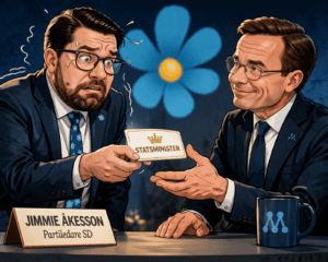 Jimmie Åkesson låter Ulf Kristersson bli statsminister