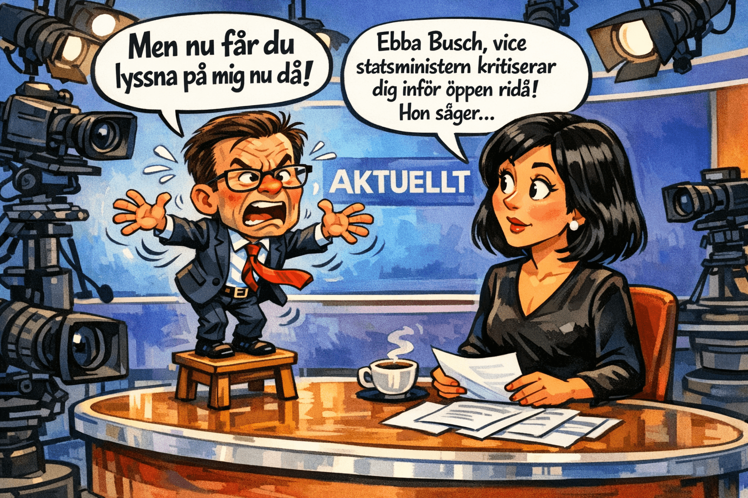 Liberalernas extas med SD