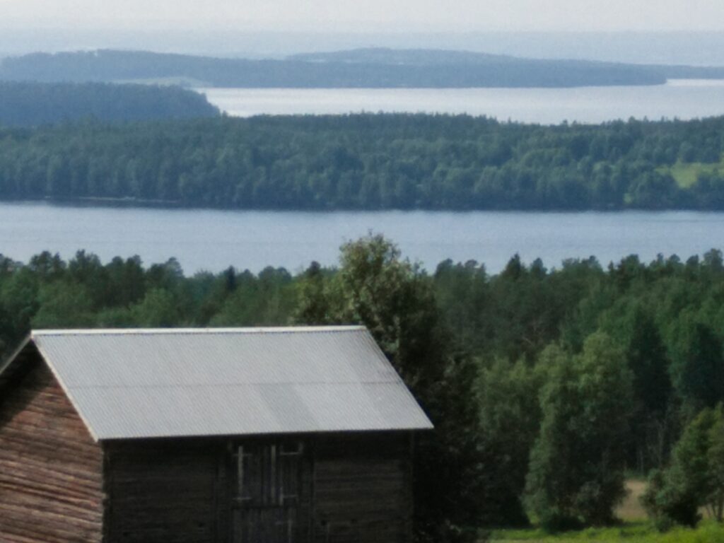 Kyrkostigen, Frösön med utsikt över Frösön