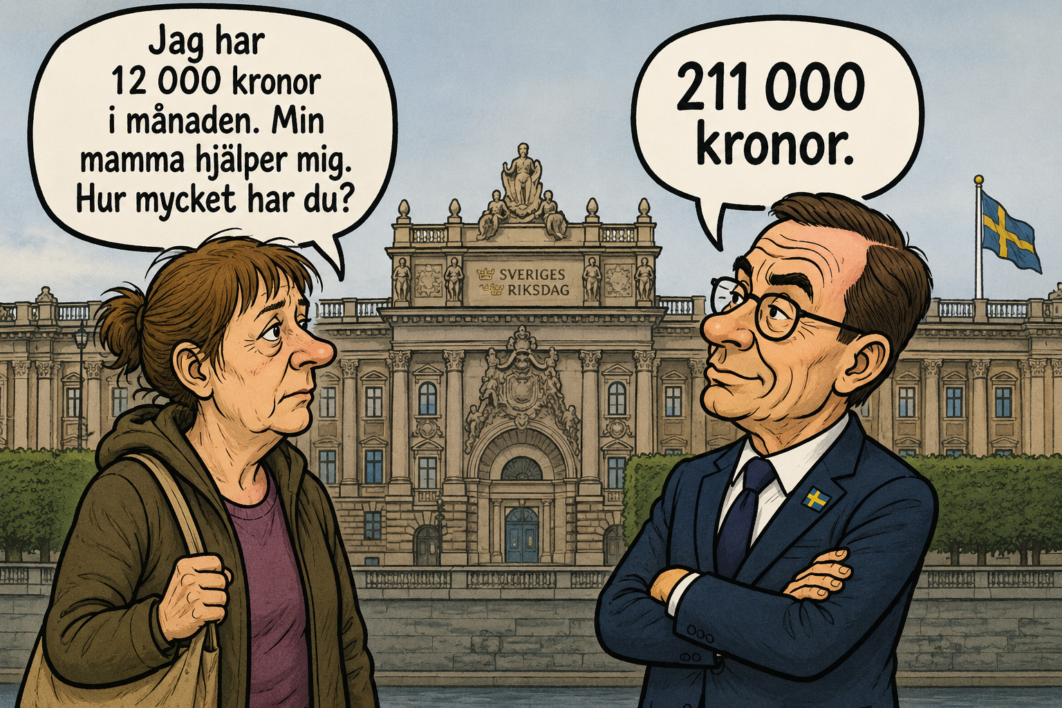 Bidragstak eller miljardregn