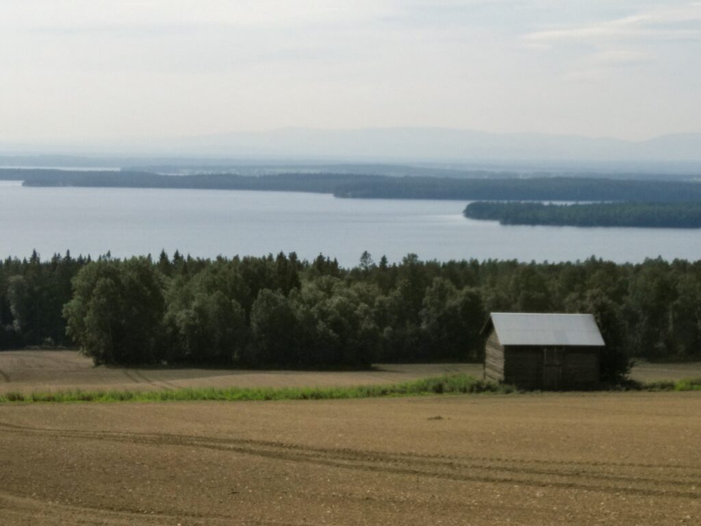 Storsjön, lägda, lada