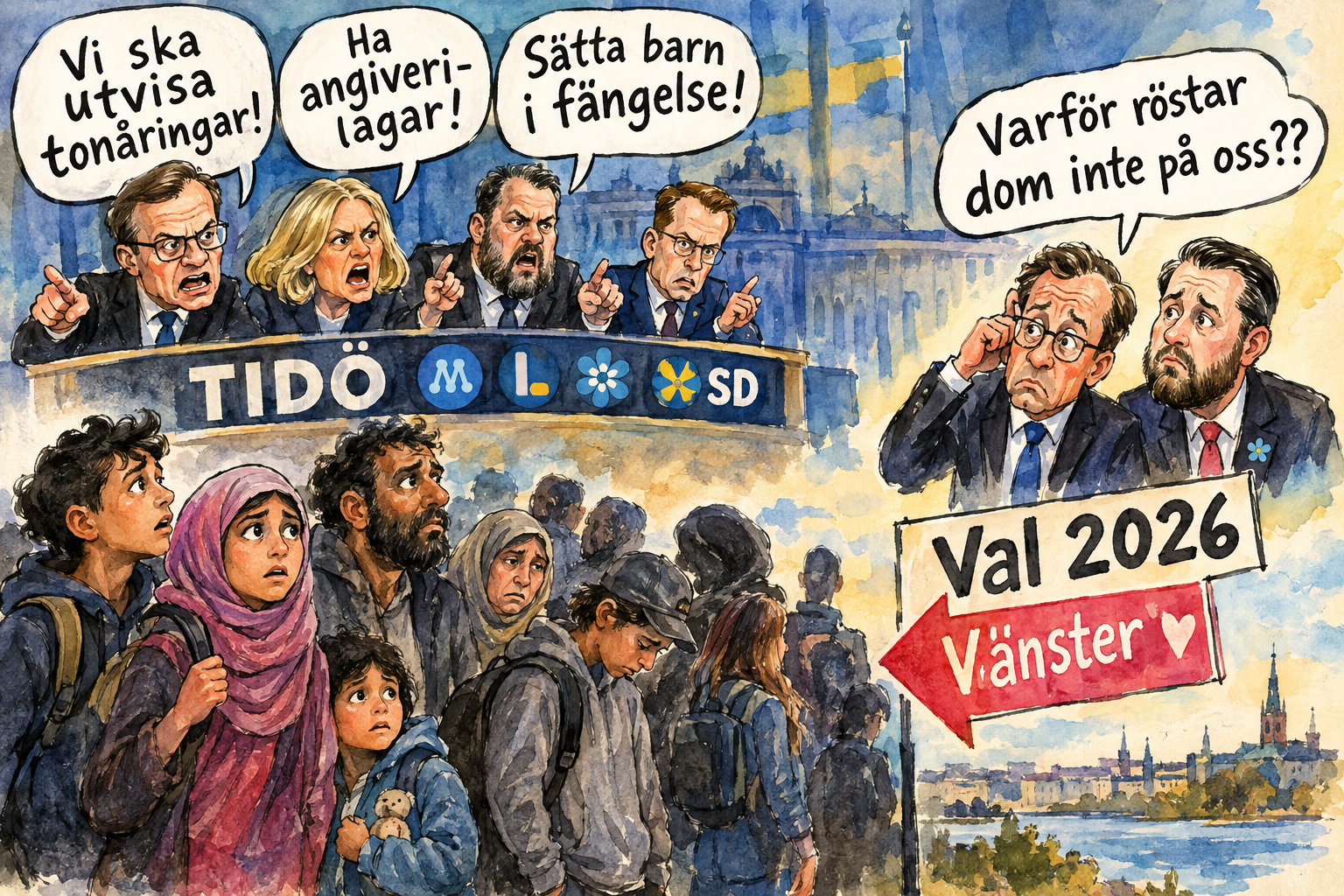 ’Varför röstar dom inte på oss?’ ,frågan Tidö borde kunna svara på själva