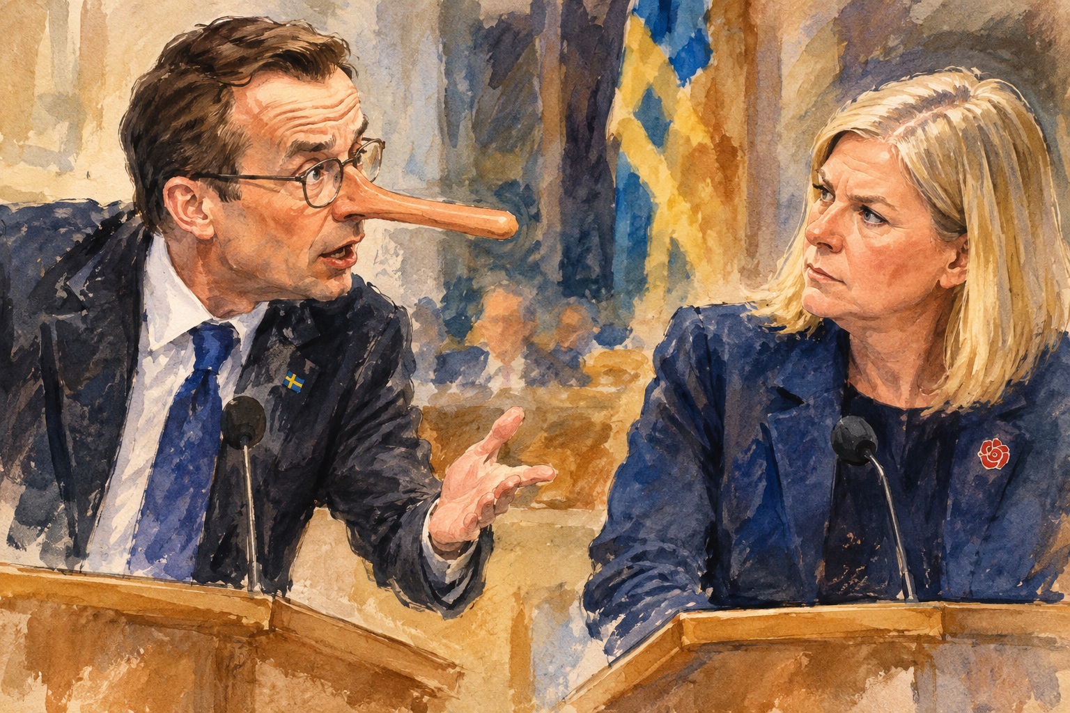 Magdalena Andersson vann statsministerledardebatten