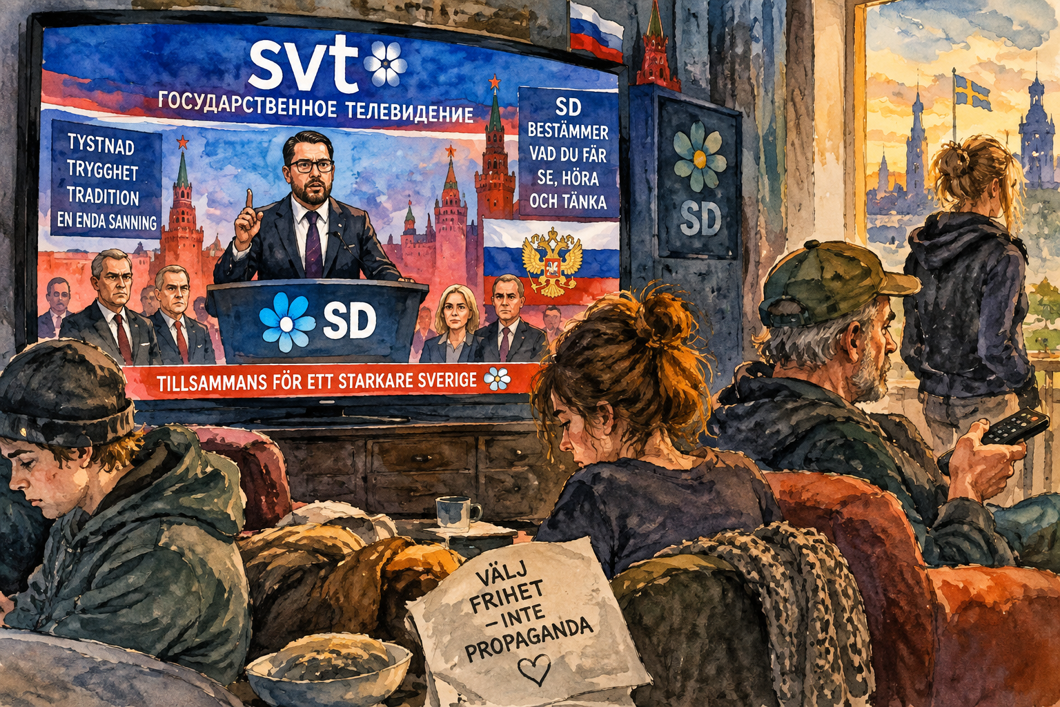 När SVT gosar med högern