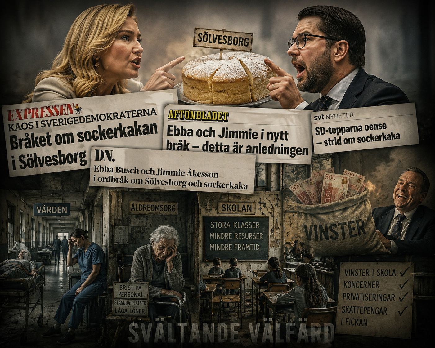 När politiken blir en mediecirkus glömmer vi människorna